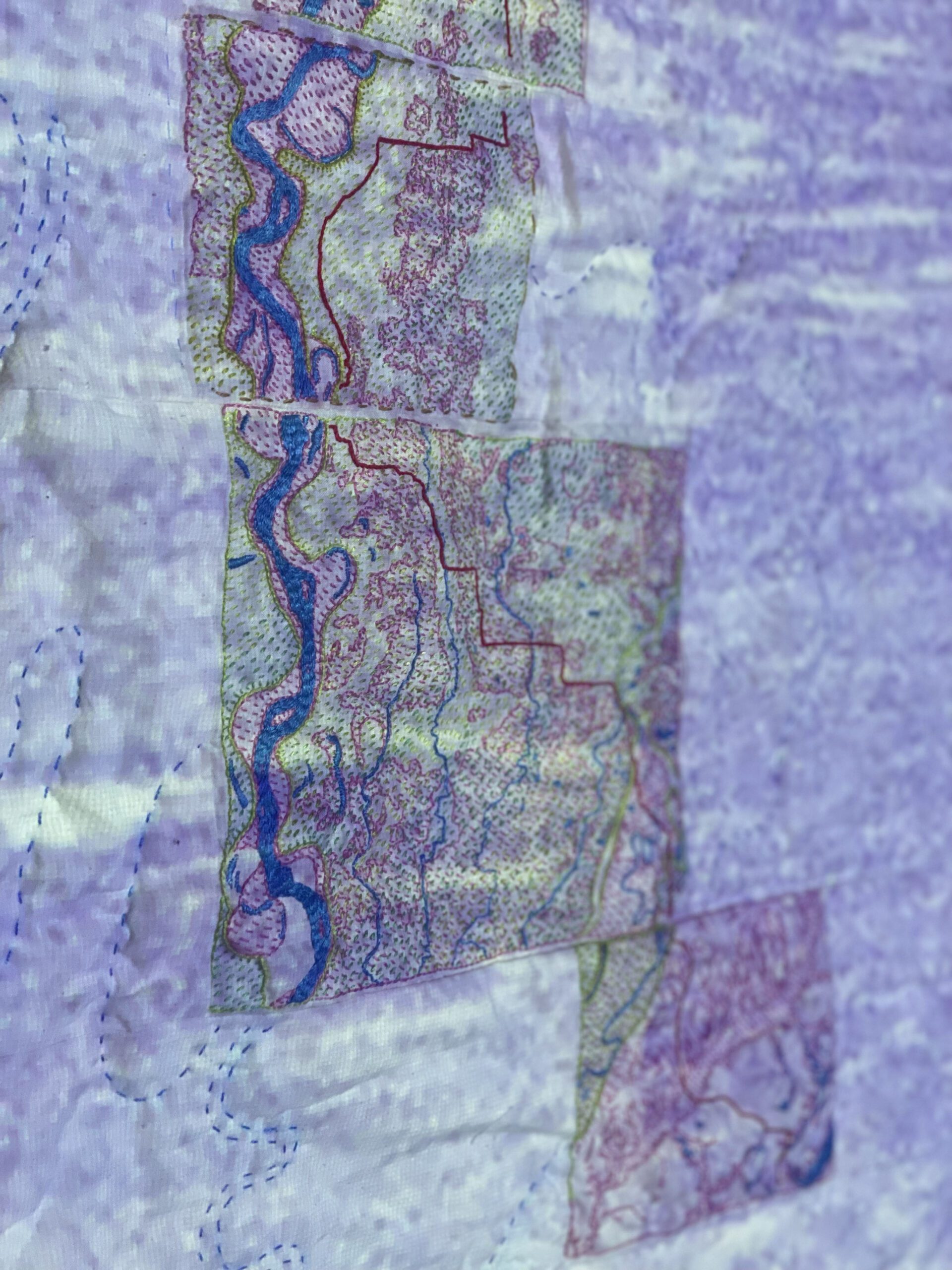 Collaboratively Communicating AI’s Water Impact through Public Textile Art